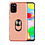 Ntech Hoesje Geschikt Voor Samsung Galaxy A71 hoesje Shockproof Armor case - back cover – TPU – Licht Roze
