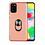 Ntech Hoesje Geschikt Voor Samsung Galaxy A51 hoesje Shockproof Armor case - back cover – TPU – Licht Roze