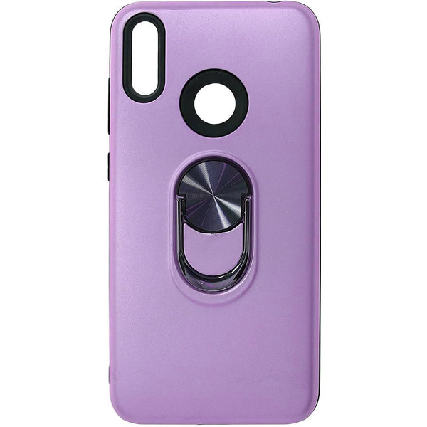 Ntech Hoesje Geschikt Voor Samsung Galaxy A10S hoesje Shockproof Armor case - back cover – TPU – Licht Paars