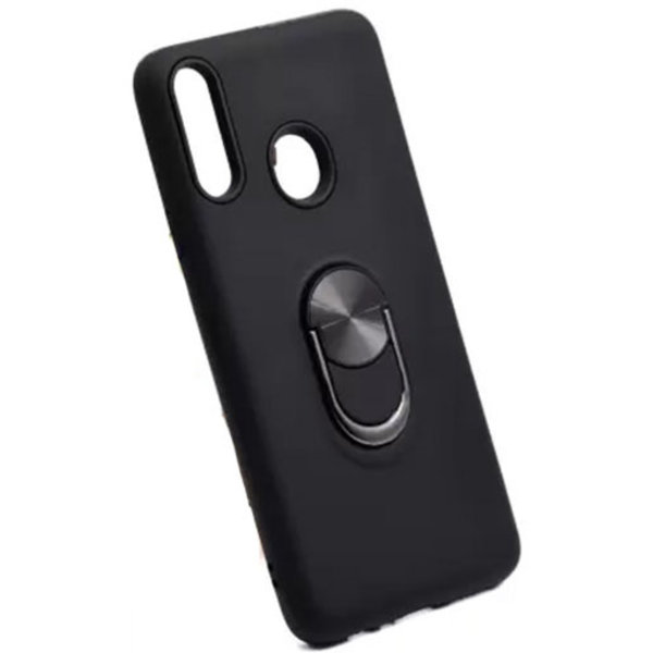 Ntech Hoesje Geschikt voor Huawei P30 Lite hoesje Shockproof Armor case - back cover – TPU – Zwart