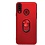 Ntech Hoesje Geschikt voor Huawei P30 Lite hoesje Shockproof Armor case - back cover – TPU – Rood