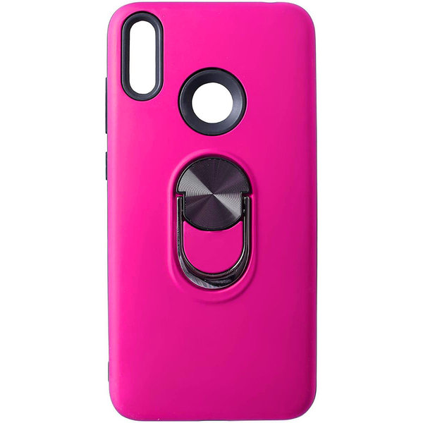 Ntech Hoesje Geschikt voor Huawei P30 Lite hoesje Shockproof Armor case - back cover – TPU – Roze