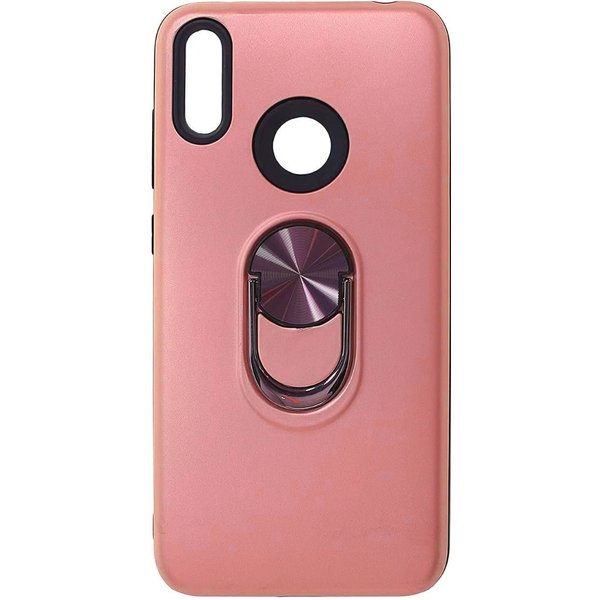 Ntech Hoesje Geschikt voor Huawei P30 Lite hoesje Shockproof Armor case - back cover – TPU – Licht Roze