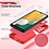 Ntech Hoesje Geschikt Voor Samsung Galaxy A23 4G hoesje silicone soft cover Rood - Galaxy A23 5G Silicone hoesje - A23 Screenprotector 2 pack