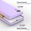 Ntech Hoesje Geschikt Voor Samsung Galaxy A03 Core hoesje silicone soft cover Lila - Hoesje Geschikt Voor Samsung Galaxy Galaxy A03 core Silicone hoesje - Ao3 Core Screenprotector 2 pack