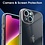 Ntech Hoesje Geschikt voor iPhone 14 met Extra Camera Bescherming Doorzichtig Shockproof backcover – Transparant