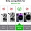 Ntech Hoesje Geschikt voor iPhone 14 Pro met Extra Camera Bescherming Doorzichtig Shockproof backcover – Transparant