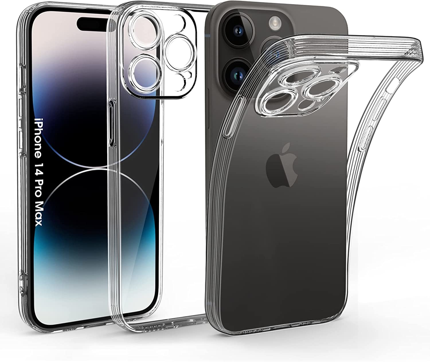 Kantine Technologie tot nu iPhone 14 Pro Max hoesje transparant met Extra Camera Bescherming - iPhone  14 Pro Max hoesje Doorzichtig Shockproof - Ntech - Phonecompleet.nl