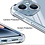 Ntech Hoesje Geschikt voor iPhone 14 met Extra Camera Bescherming Doorzichtig Shockproof backcover incl 2x screenprotector tempered glass – Transparant