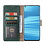 Ntech Hoesje Geschikt Realme GT2 5G Hoesje met Pasjeshouder Groen - Hoesje Geschikt voor Oppo Realme GT2 5G hoesje Luxe Booktype Portemonnee case