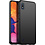 Ntech Hoesje Geschikt Voor Samsung Galaxy A10 Hoesje - Fluweelzachte Microvezel Siliconen Back Cover – Zwart