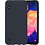 Ntech Hoesje Geschikt Voor Samsung Galaxy A10 Hoesje - Fluweelzachte Microvezel Siliconen Back Cover – Donkerblauw