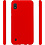 Ntech Hoesje Geschikt Voor Samsung Galaxy A10 Hoesje - Fluweelzachte Microvezel Siliconen Back Cover – Rood