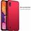 Ntech Hoesje Geschikt Voor Samsung Galaxy A10 Hoesje - Fluweelzachte Microvezel Siliconen Back Cover – Rood
