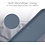 Ntech Hoesje Geschikt Voor Samsung Galaxy A10 Hoesje - Fluweelzachte Microvezel Siliconen Back Cover – Grijs