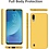 Ntech Hoesje Geschikt Voor Samsung Galaxy A10 Hoesje - Fluweelzachte Microvezel Siliconen Back Cover – Geel