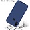 Ntech Hoesje Geschikt Voor Samsung Galaxy A10S Hoesje - Fluweelzachte Microvezel Siliconen Back Cover – Donkerblauw