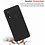 Ntech Hoesje Geschikt Voor Samsung Galaxy A20 Hoesje - Fluweelzachte Microvezel Siliconen Back Cover – Zwart