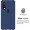 Ntech Hoesje Geschikt Voor Samsung Galaxy A20 Hoesje - Fluweelzachte Microvezel Siliconen Back Cover – Donkerblauw