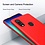 Ntech Hoesje Geschikt Voor Samsung Galaxy A20 Hoesje - Fluweelzachte Microvezel Siliconen Back Cover – Rood