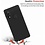 Ntech Hoesje Geschikt Voor Samsung Galaxy A30 Hoesje - Fluweelzachte Microvezel Siliconen Back Cover – Zwart
