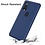 Ntech Hoesje Geschikt Voor Samsung Galaxy A30 Hoesje - Fluweelzachte Microvezel Siliconen Back Cover – Donkerblauw