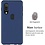 Ntech Hoesje Geschikt Voor Samsung Galaxy A30 Hoesje - Fluweelzachte Microvezel Siliconen Back Cover – Donkerblauw