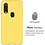 Ntech Samsung Galaxy A30 Hoesje - Fluweelzachte Microvezel Siliconen Back Cover – Geel