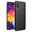 Ntech Hoesje Geschikt Voor Samsung Galaxy A30S Hoesje - Fluweelzachte Microvezel Siliconen Back Cover – Zwart