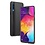 Ntech Hoesje Geschikt Voor Samsung Galaxy A30S Hoesje - Fluweelzachte Microvezel Siliconen Back Cover – Zwart