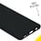 Ntech Hoesje Geschikt Voor Samsung Galaxy A41 Hoesje - Fluweelzachte Microvezel Siliconen Back Cover – Zwart