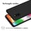 Ntech Hoesje Geschikt Voor Samsung Galaxy A41 Hoesje - Fluweelzachte Microvezel Siliconen Back Cover – Zwart