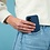 Ntech Hoesje Geschikt Voor Samsung Galaxy A41 Hoesje - Fluweelzachte Microvezel Siliconen Back Cover – Donkerblauw