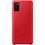 Ntech Hoesje Geschikt Voor Samsung Galaxy A41 Hoesje - Fluweelzachte Microvezel Siliconen Back Cover – Rood