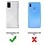 Ntech Hoesje Geschikt Voor Samsung Galaxy A41 Hoesje - Fluweelzachte Microvezel Siliconen Back Cover – Grijs