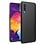 Ntech Hoesje Geschikt Voor Samsung Galaxy A50 Hoesje - Fluweelzachte Microvezel Siliconen Back Cover – Zwart
