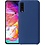 Ntech Hoesje Geschikt Voor Samsung Galaxy A50 Hoesje - Fluweelzachte Microvezel Siliconen Back Cover – Donkerblauw