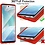 Ntech Hoesje Geschikt Voor Samsung Galaxy A50 Hoesje - Fluweelzachte Microvezel Siliconen Back Cover – Rood