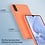 Ntech Hoesje Geschikt Voor Samsung Galaxy A50 Hoesje - Fluweelzachte Microvezel Siliconen Back Cover – Koraal