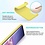 Ntech Hoesje Geschikt Voor Samsung Galaxy A50 Hoesje - Fluweelzachte Microvezel Siliconen Back Cover – Geel
