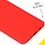 Ntech Hoesje Geschikt Voor Samsung Galaxy A51 Hoesje - Fluweelzachte Microvezel Siliconen Back Cover – Rood