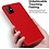 Ntech Hoesje Geschikt Voor Samsung Galaxy A51 Hoesje - Fluweelzachte Microvezel Siliconen Back Cover – Rood