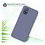 Ntech Hoesje Geschikt Voor Samsung Galaxy A51 Hoesje - Fluweelzachte Microvezel Siliconen Back Cover – Grijs