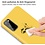Ntech Hoesje Geschikt Voor Samsung Galaxy A51 Hoesje - Fluweelzachte Microvezel Siliconen Back Cover – Geel