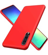 Ntech Samsung Galaxy A70 Microvezel Siliconen Back Cover