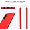 Ntech Hoesje Geschikt Voor Samsung Galaxy A70 Hoesje - Fluweelzachte Microvezel Siliconen Back Cover – Rood