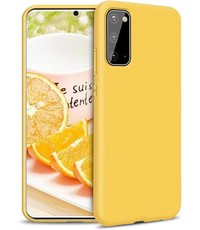 Ntech Samsung Galaxy A71 Microvezel Siliconen Back Cover