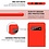 Ntech Hoesje Geschikt Voor Samsung Galaxy S10 Hoesje - Fluweelzachte Microvezel Siliconen Back Cover – Rood