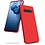 Ntech Hoesje Geschikt Voor Samsung Galaxy S10 Plus Hoesje - Fluweelzachte Microvezel Siliconen Back Cover – Rood