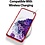 Ntech Hoesje Geschikt Voor Samsung Galaxy S10 Plus Hoesje - Fluweelzachte Microvezel Siliconen Back Cover – Rood